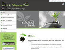 Tablet Screenshot of nolapsychologist.com